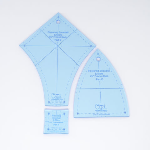 Flowering Snowball & More - 9½” Finished