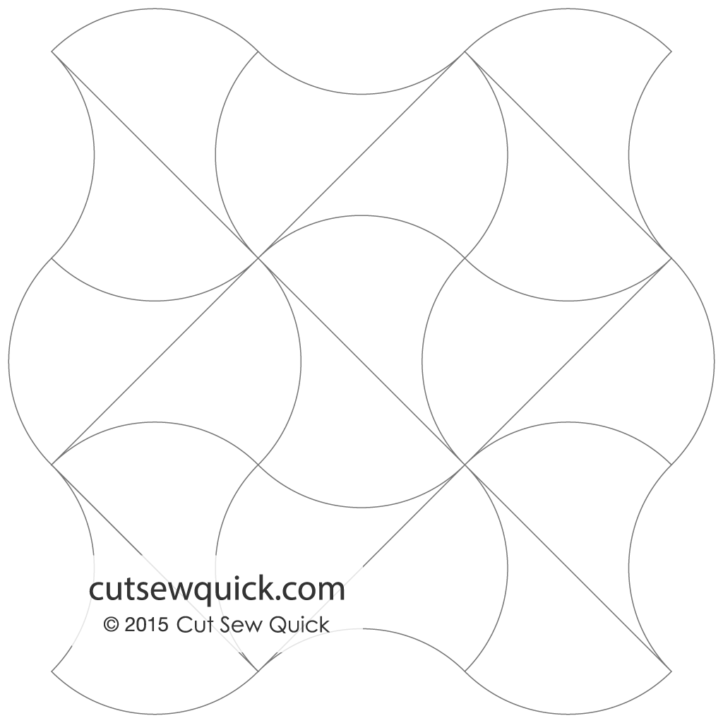 Example: Diagonal Split Apple Core Layout