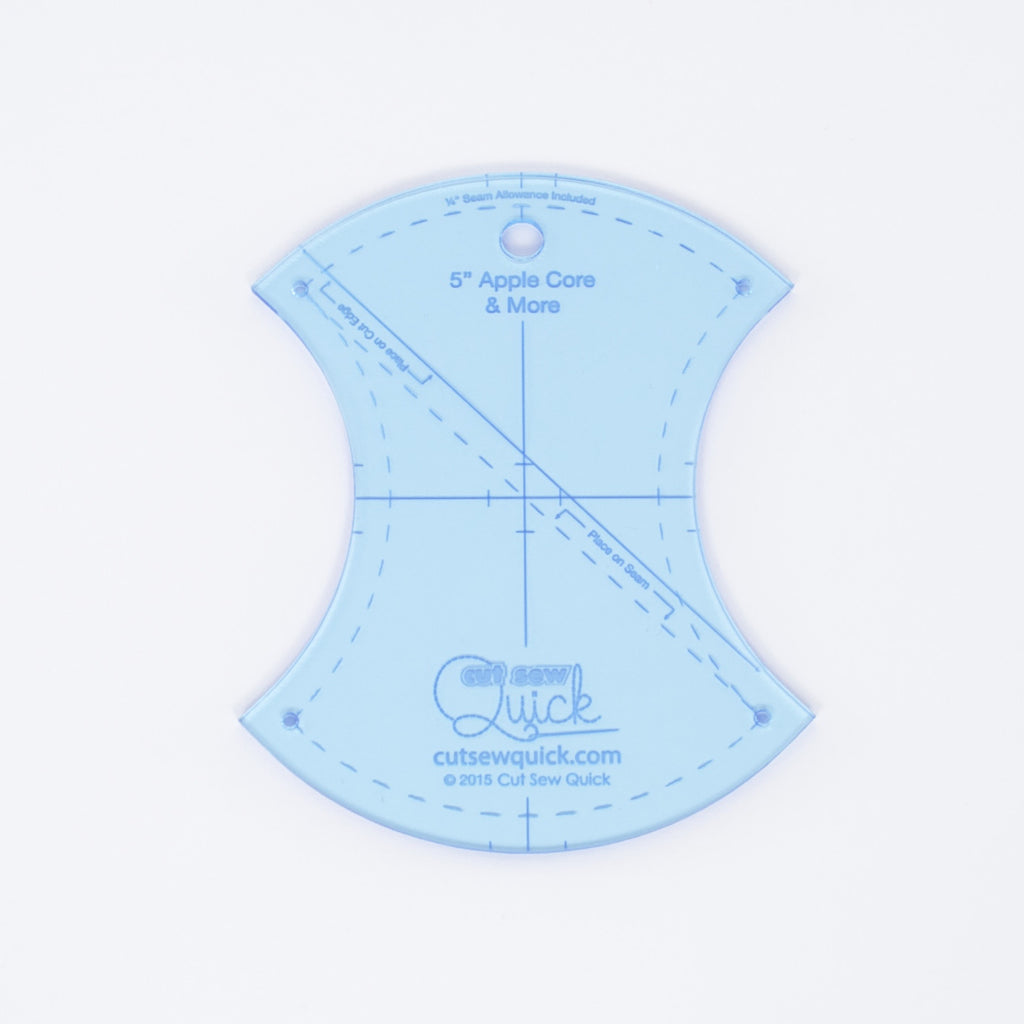5” Apple Core & More Template